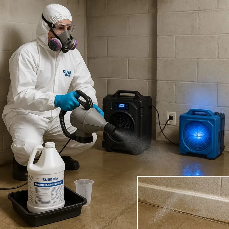 Sanitization and Odor Removal process in Rio, WI