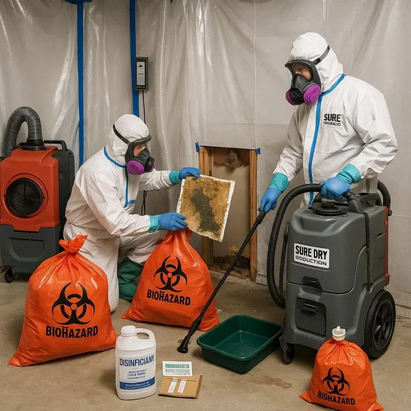 Contaminated Water Handling Protocols process in Rio, WI