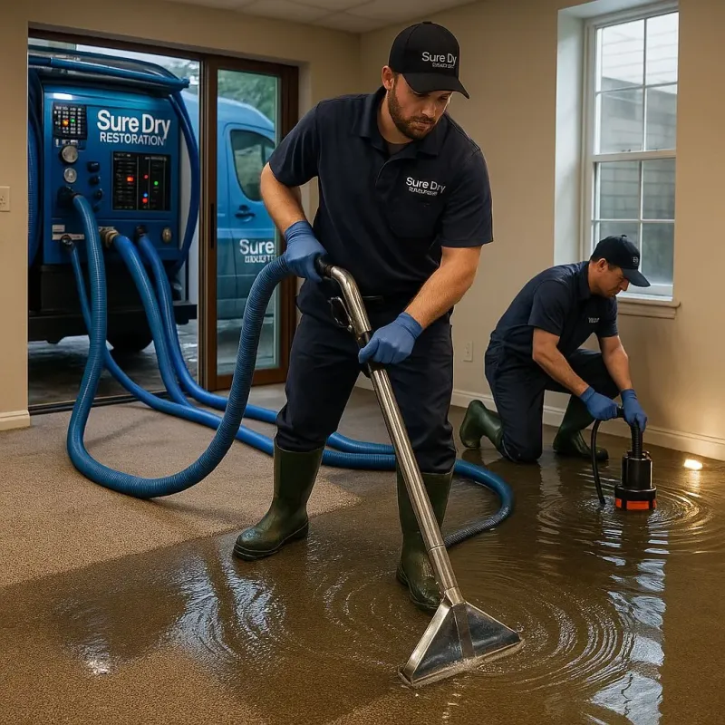 Water Extraction and Removal process in Rio, WI